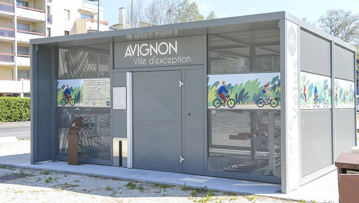 Parcs à vélo à Avignon