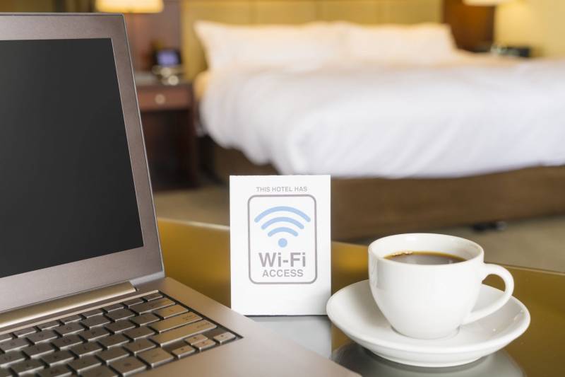 Hôtel avec WIFI haut débit 